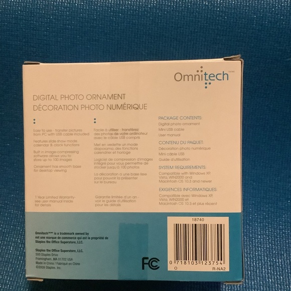 Omnitech digital photo ornament - Picture 2 of 3